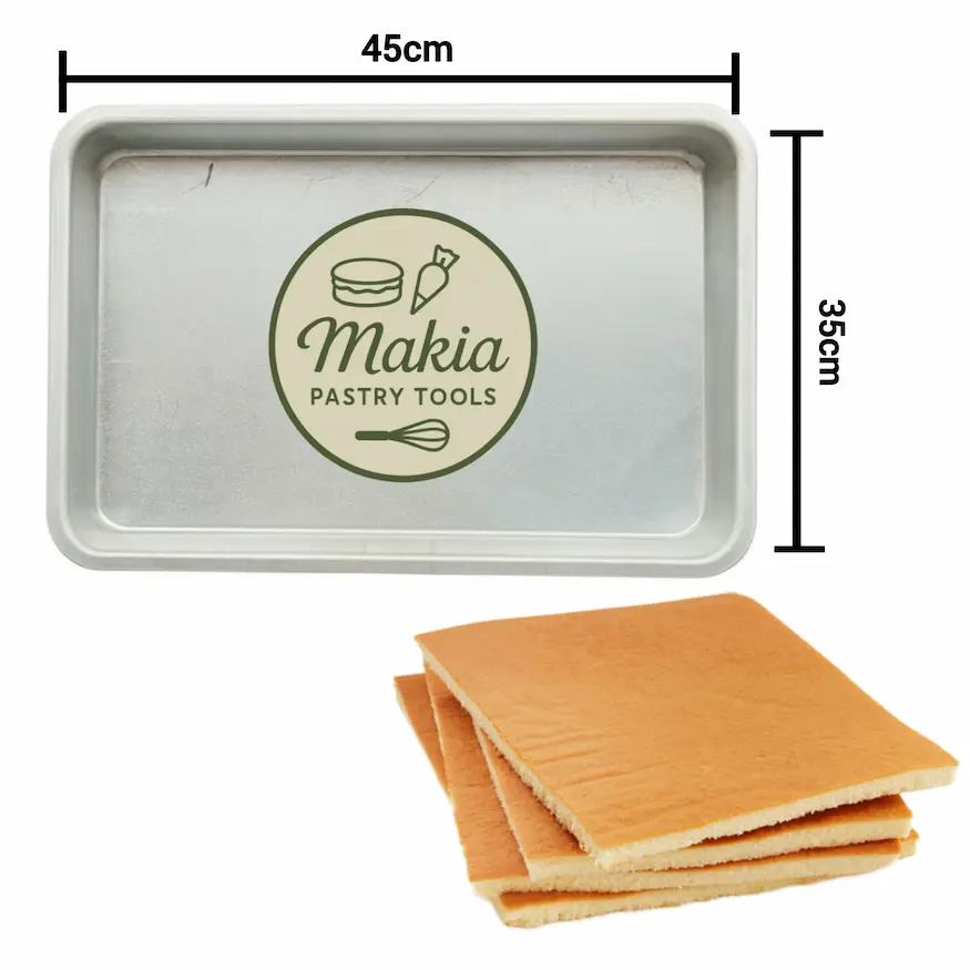 InShot_20250901_194340064 Makia Galvanized Tray 35×45cm,2cm Height - Image 1