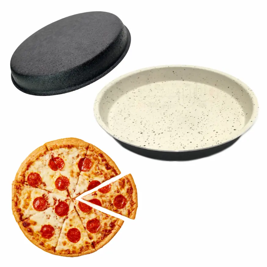 InShot_20250902_213020562 Granite Pizza Pan 28cm - Image 1
