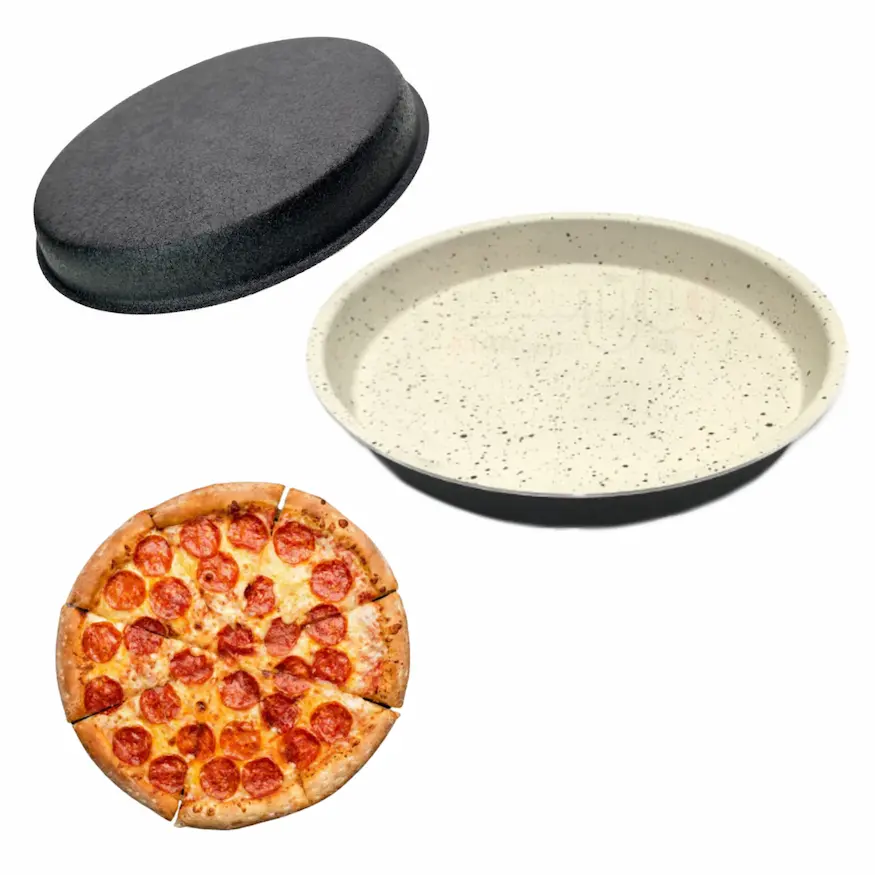 InShot_20250902_213034420 Granite Pizza Pan 25cm - Image 1