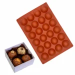 Silicone Hemisphere Mould 4cm