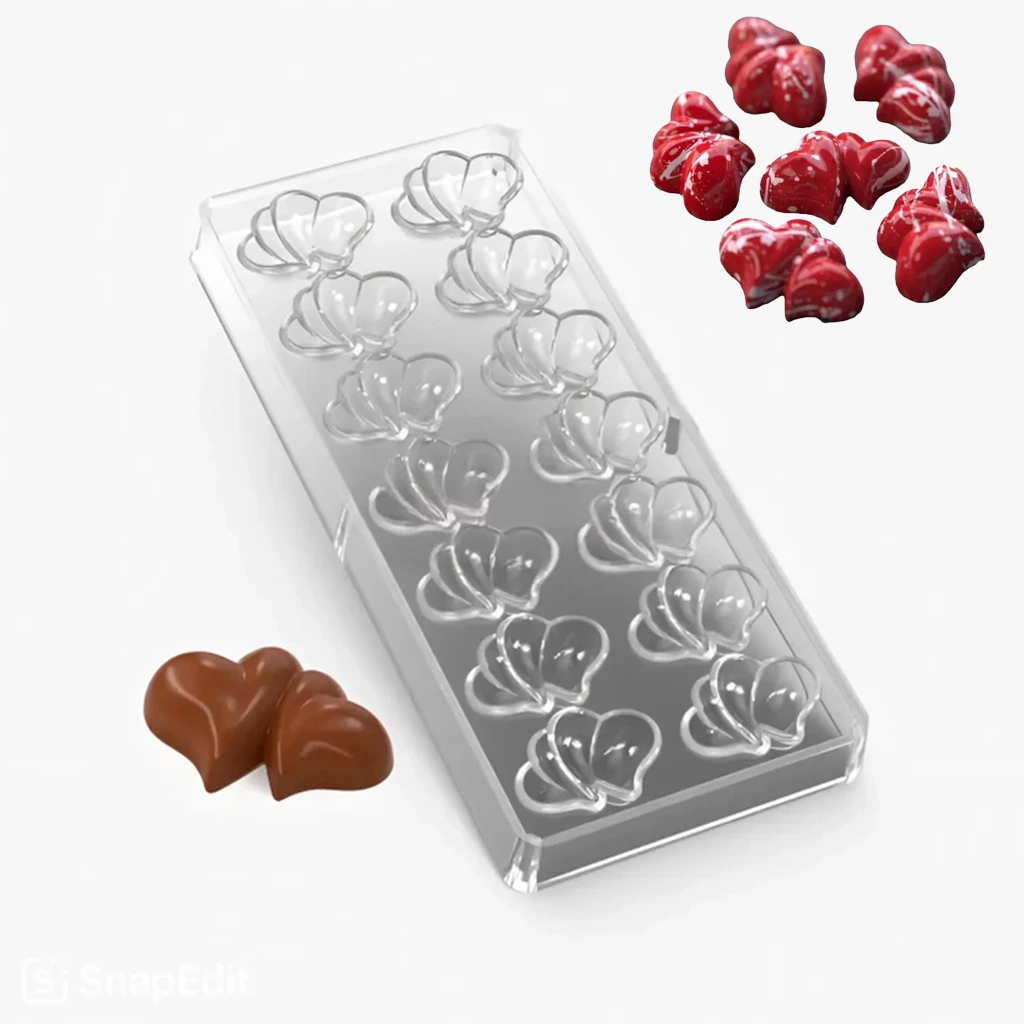 Chocolate Polycarbonate Mold – Code 23 Chocolate Polycarbonate Mould - Image 1