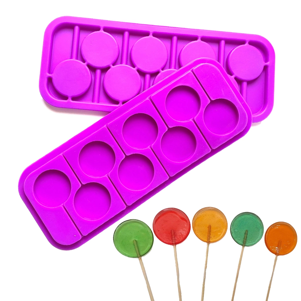 SSC45 Silicone Lollipop Candy Mould - Image 1