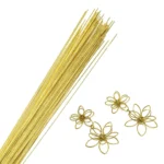 Gold Floral Wire
