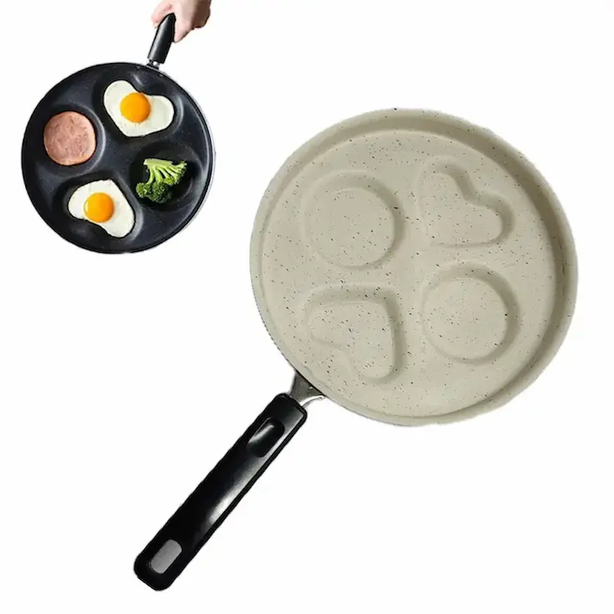 تابه-پنکیک-4-عددی (1) Heart Pancake Pan - Image 1