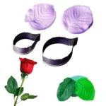 Rose leaf Cutter and Veiner Set