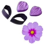 Cosmic Flower Cutter and Veiner Set