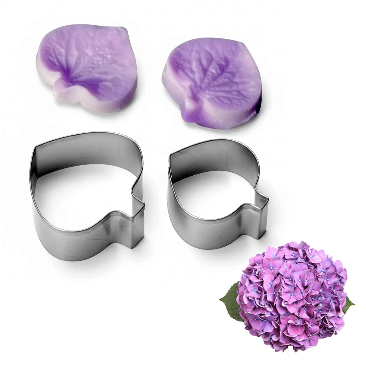 FVC12 Hydrangea Flower Cutter and Veiner Set - Image 1