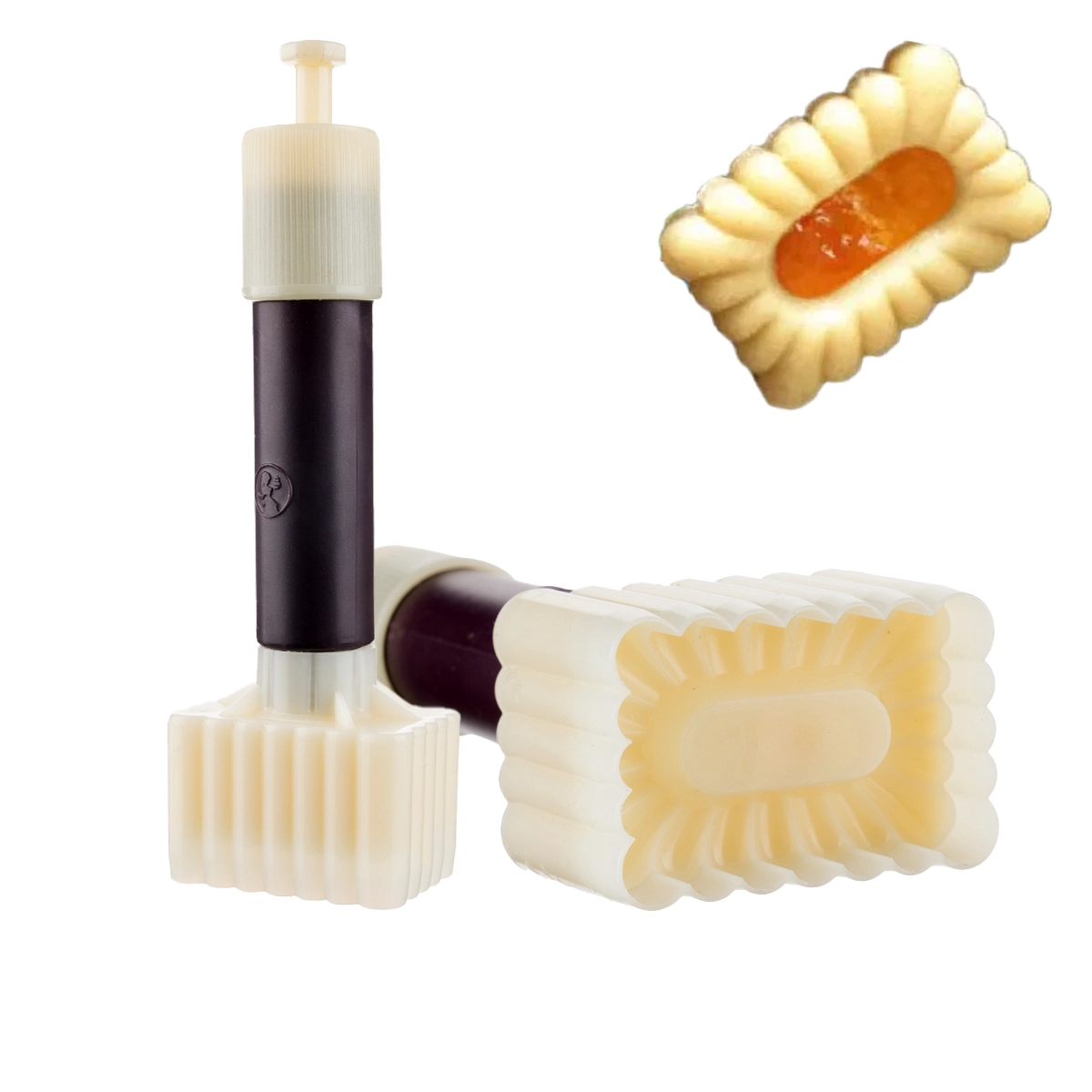 JTR101 Rectangle Jam‑Filled Cookie Cutter - Image 1