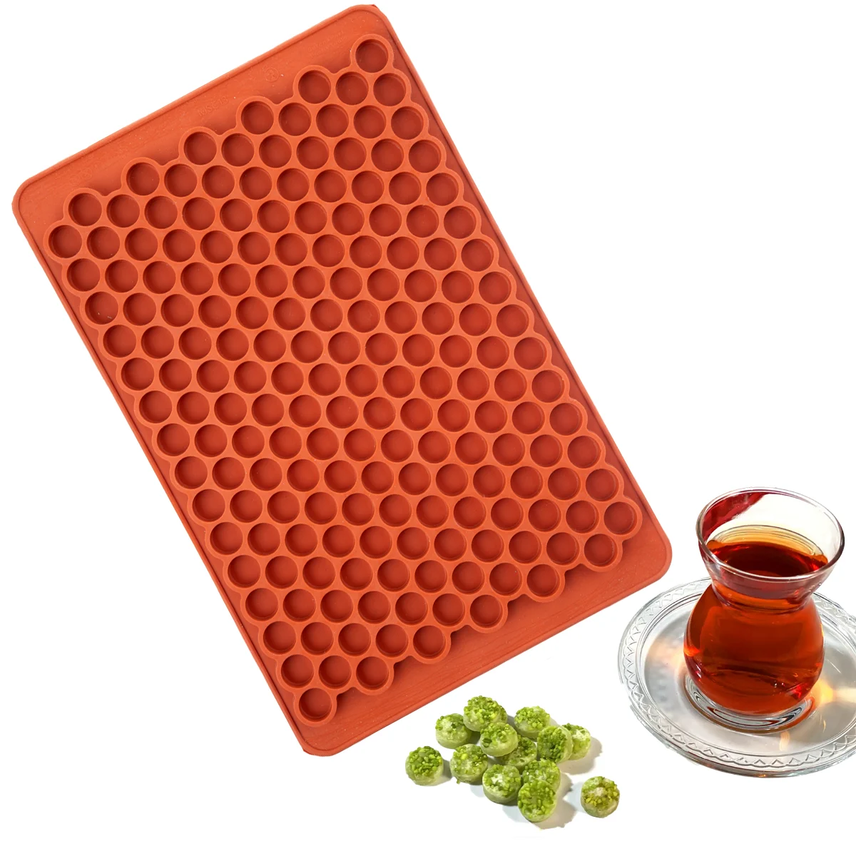 MSC13 Round Sugar Silicone Mould - Image 1