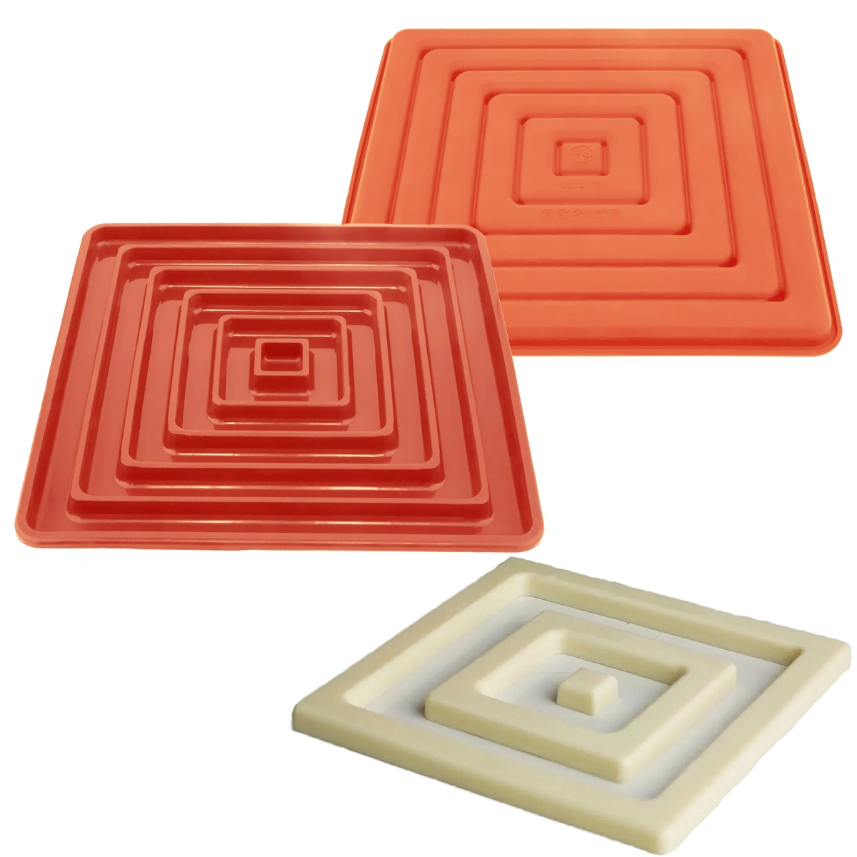 MSD52 Square Filling Silicone Mould - Image 1