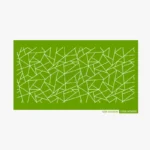 Broken Lines Pattern Stencil Mesh