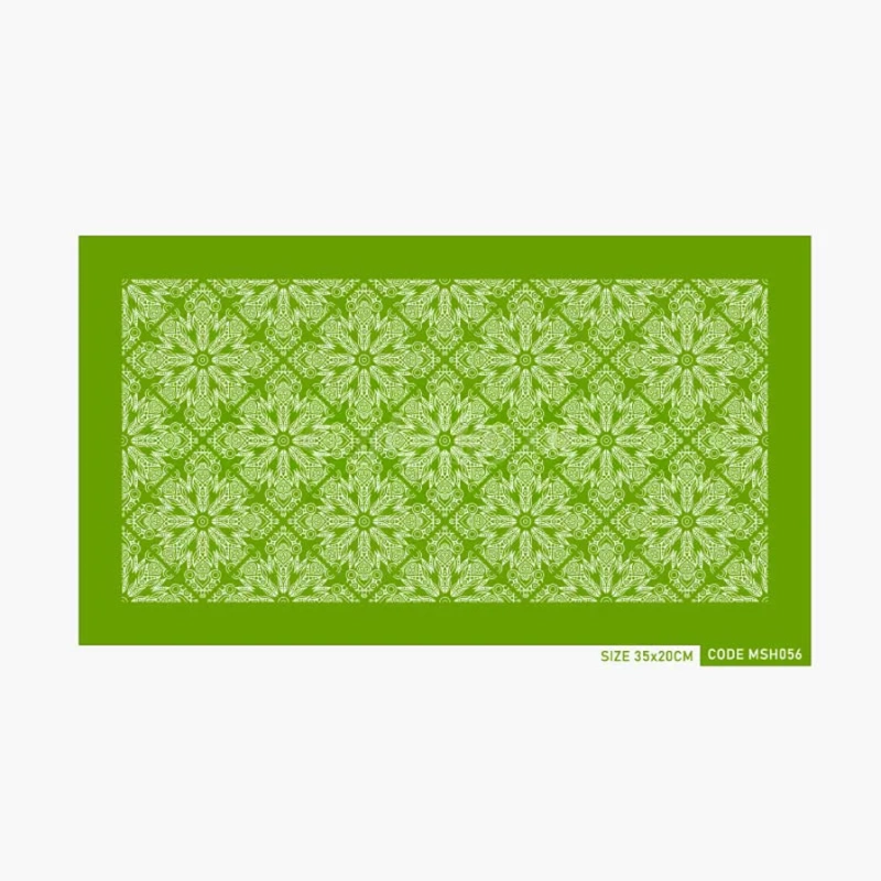 MSH056 Square Islamic Pattern Stencil Mesh - Image 1