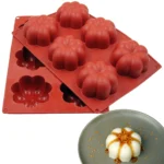 Flower 6‑Cavity Dessert Silicone Mould