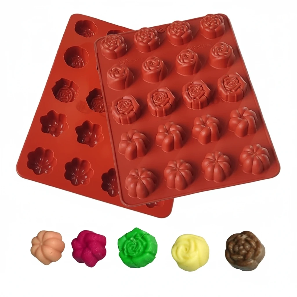 MSM42 Flowers Silicone Mould - Image 1