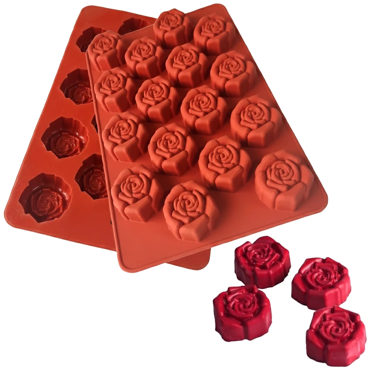 MSM49 Margarita Rose Silicone Mould - Image 1