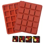 Polaki Candy Square Silicone Mould 4 cm