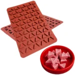 Chunky Triangle Silicone Mould 2cm