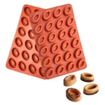 Small Oval Savarin Silicone Mould