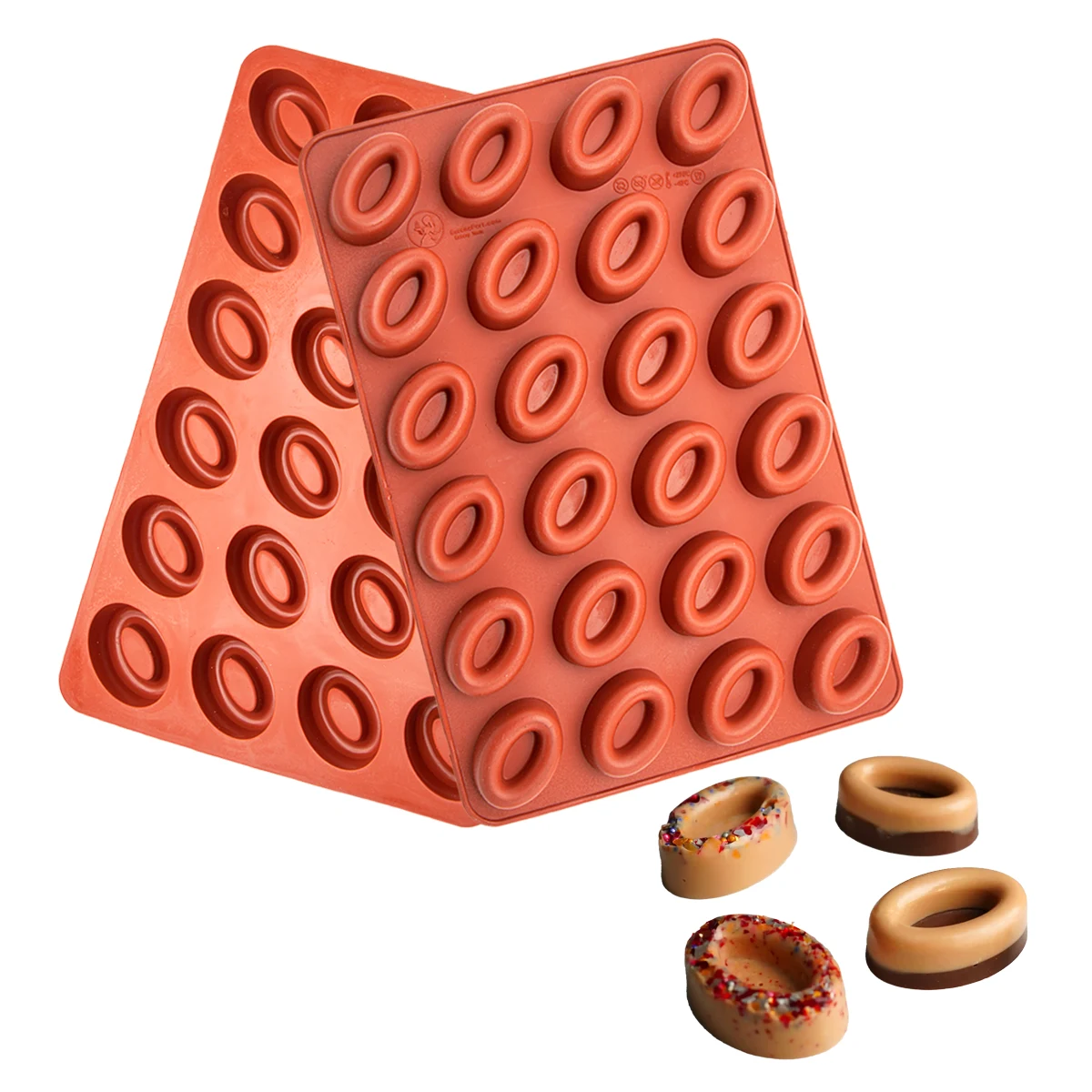 SAV04 Small Oval Savarin Silicone Mould - Image 1