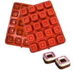 Large Savarin Square Silicone Mould