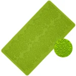 Two‑Row Floral Silicone Lace Mat