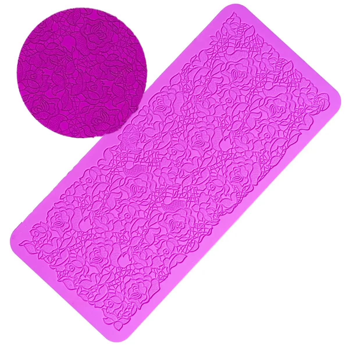 SLC05 new Flower Silicone Lace Mat - Image 1