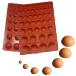 Small Mix Silicone Hemisphere Mould