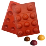 Medium Mix Silicone Hemisphere Mould