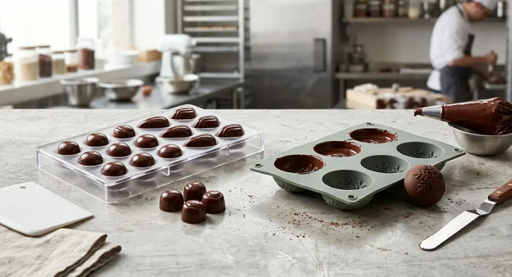 Polycarbonate vs Silicone Chocolate Molds: Which One Should You Choose?